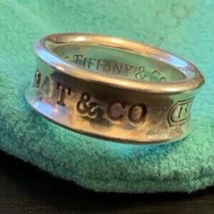 TIFFANY & CO. Vintage 1837 Band Sterling Silver